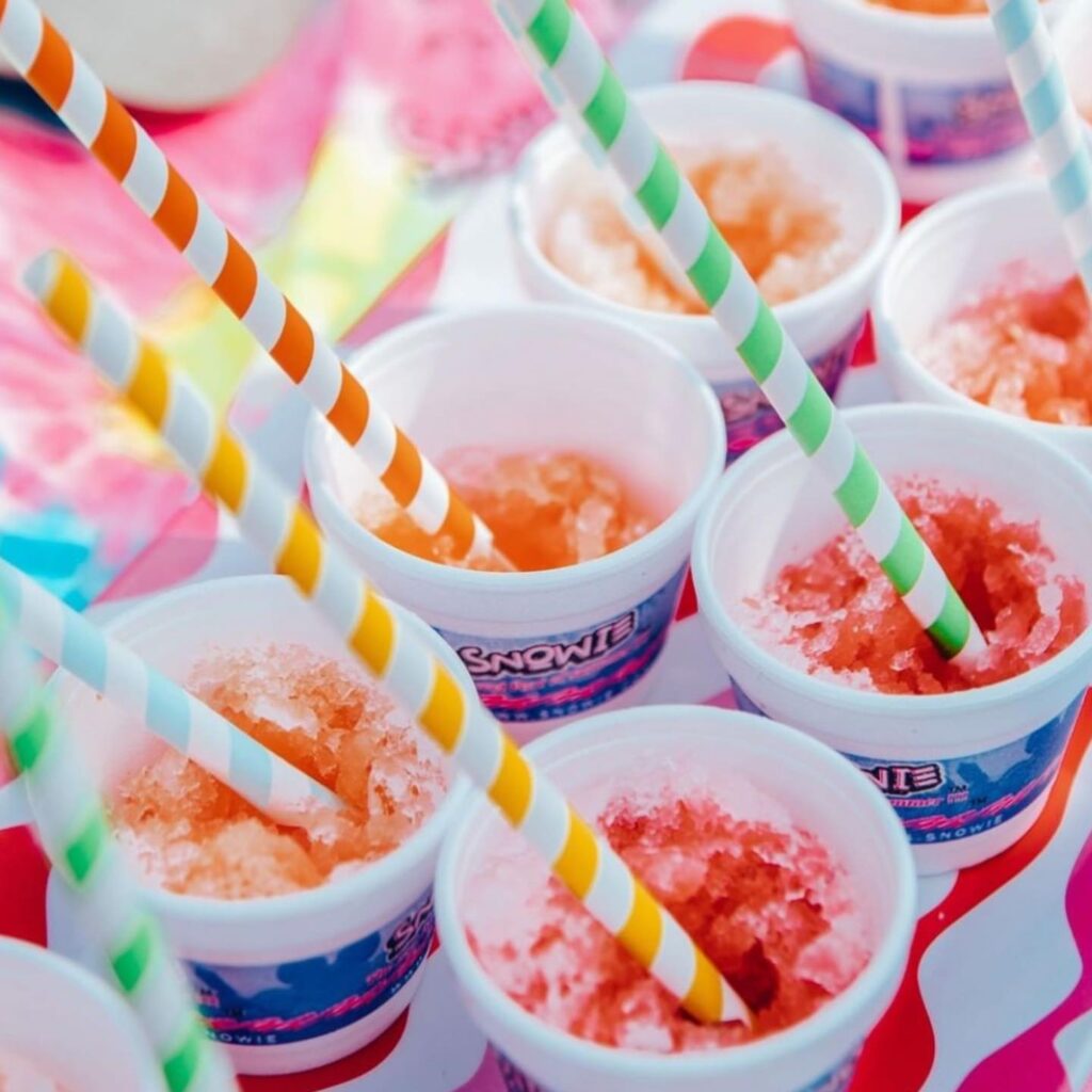 snow cones